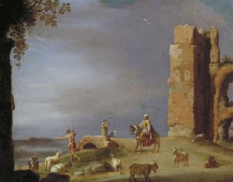 Landscape With A Ruin Cornelius Van Poelenburgh Artwork On USEUM