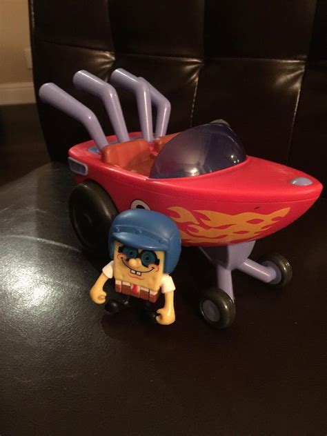 Sponge Bob Imaginext Bikini Bottom Car Speed Boat Spongebob