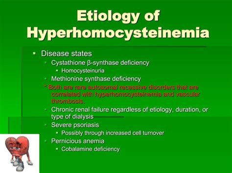 Homocysteine And Cardiovascular Disease Ppt Free Download