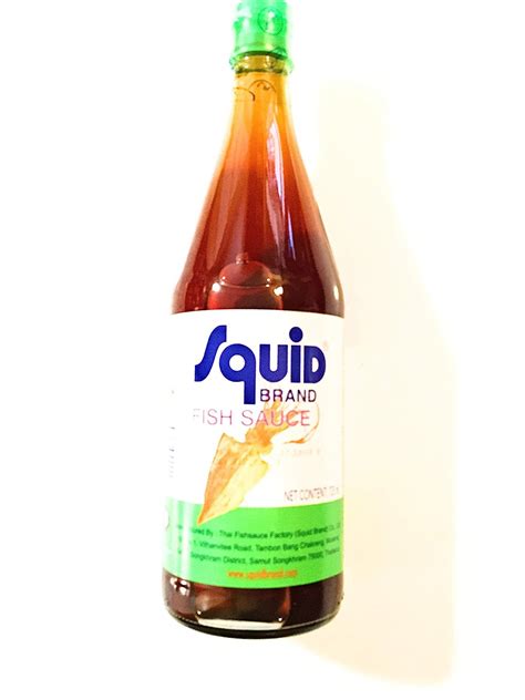 Amazon Squid Brand Fish Sauce 725ml 2 Pack Grocery Gourmet Food