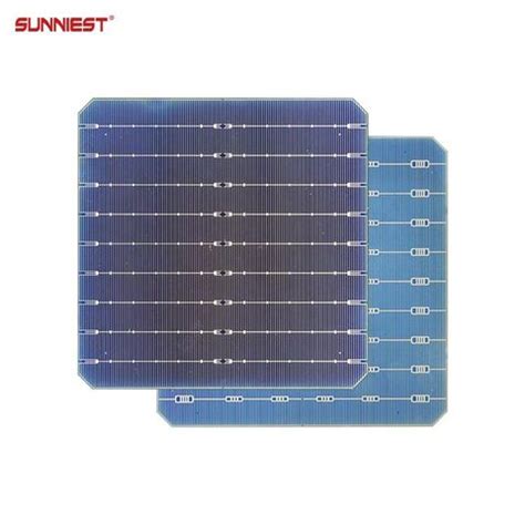 Buy Wholesale China Monocrystalline Double Sided Solar Silicon Wafer