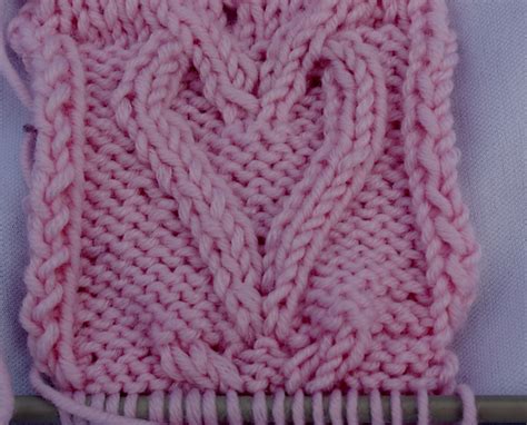 Ravelry Cable Heart Pattern By Mamma5 Creations