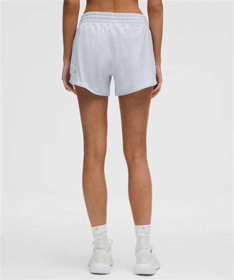Lululemon Hotty Hot High Rise Lined Short 4 Starch Blue Lulu Fanatics