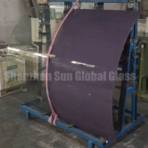 664 Esg Vsg Curved Glass 1352mmgradient Curved Glass 6152pvb6