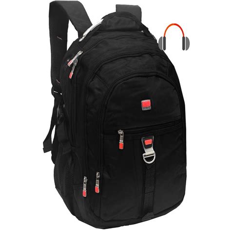 Mochila Masculina Juvenil Bolsa Escolar Para Notebook Cabo De A O