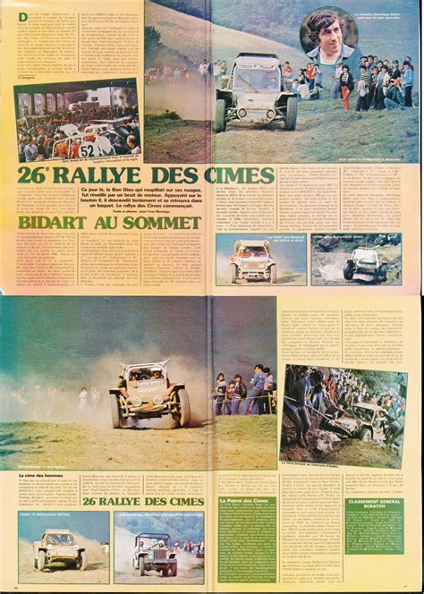 Écurie des Cimes Rallye des Cimes 1982