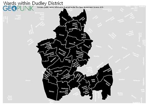 Map And Details For Dudley Metropolitan Borough Local Authority