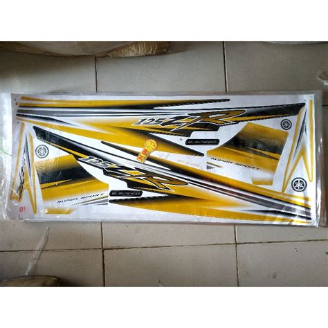 Jual Striping 125zr Kuning Diraja Striping Yamaha 125z Kuning Diraja