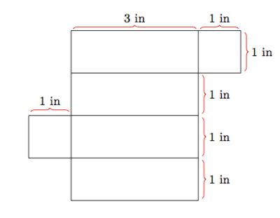 Rectangular Prism Net Shape - bmp-cyber