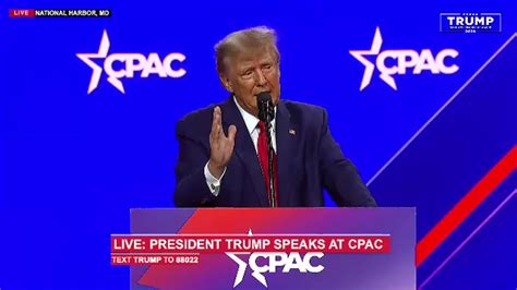 CPAC 2023 President Trump Speaks In Washington One News Page VIDEO