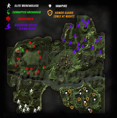 Neverwinter Barovia Hunt Map Tyler Texas Zip Code Map