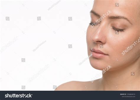 Emotional Portrait Relaxed Calm Naked Beautiful Stock Photo 1256864674 Shutterstock