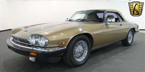 1989 Jaguar Xjs 55889 Miles Gold Convertible 5 3l V12 Fi Sohc 5 Speed Automatic For Sale Photos