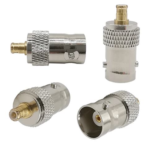 Pces Bnc F Mea Jack Para Mcx Macho Plug Rf Conector Coaxial Para