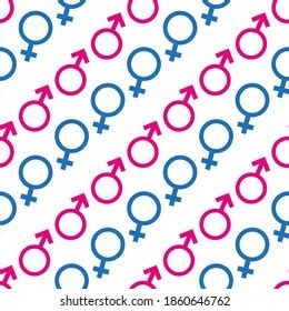 Female Sex Symbol Icon Seamless Pattern Stock Vector Royalty Free Shutterstock