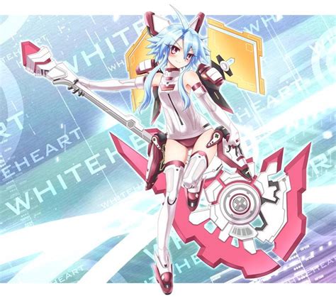 Hyperdimension Neptunia White Heart Anime Heart Art