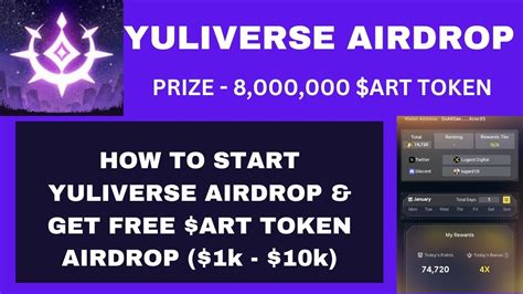 HOW TO START YULIVERSE AIRDROP GET FREE ART AIRDROP TOKEN 1k