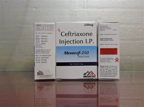 Mexomony Ceftriaxone Injection Ip Mg At Rs Box In Rewari Id