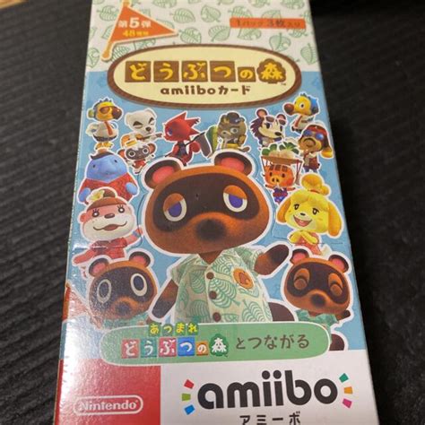 35％割引女の子向けプレゼント集結 新品 どうぶつの森 Amiiboカード 第5弾 2box カード コミックアニメグッズ Otaon