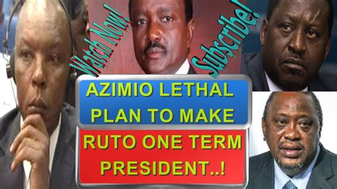 Gachagua Nyoro Kimani Ichungwa Undercover Plan To Isolate Ruto 2027