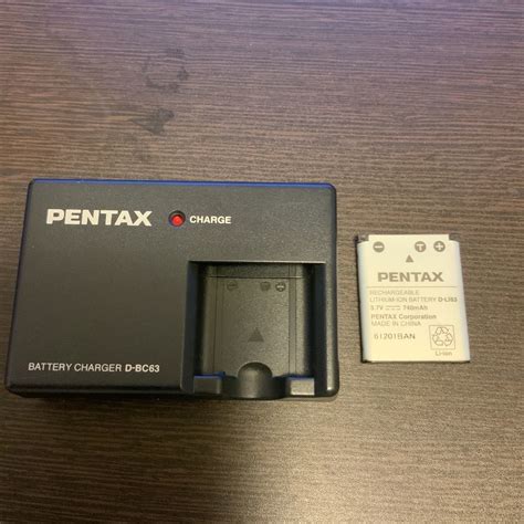 Yahooオークション Pentax ペンタックス 充電器 バッテリーチャージ