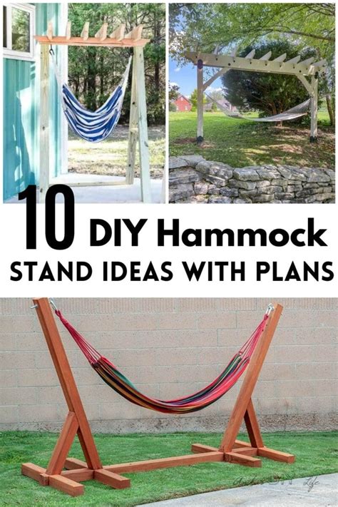 Diy Hammock Stand Ideas With Plans Anika S Diy Life