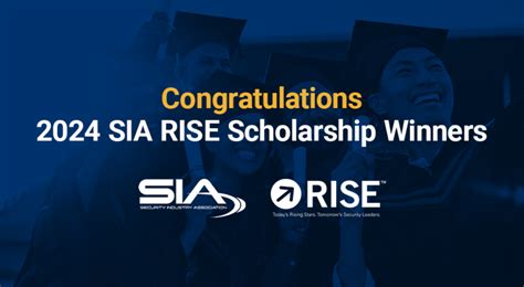 Security Industry Association Announces 2024 Sia Rise Scholarship