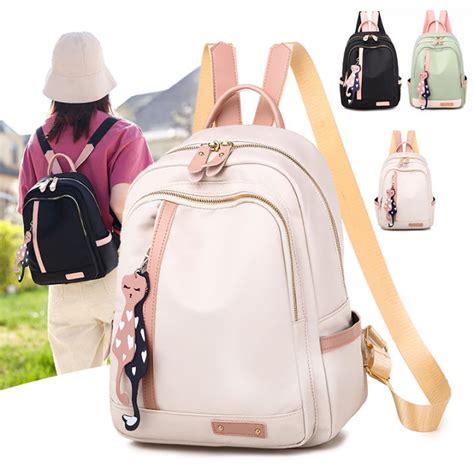 LUFAWN Fashion Backpack Women Backpack Waterproof Korean Style Shoulder ...