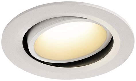 Slv Numinos Move L Led Recessed Light White W Warm White