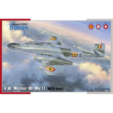 Special Hobby Sh A W Meteor Nf Mk Nato Users Belgian