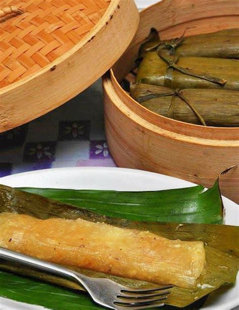 Suman Na Kamoteng Kahoy Recipes Filipino Desserts Cassava Recipe