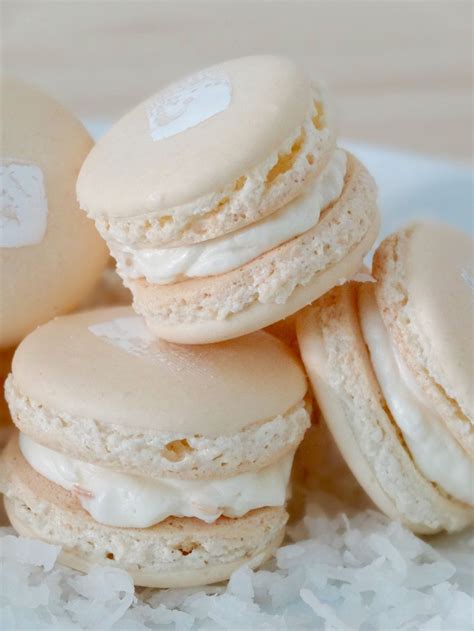 Coconut French Macarons Recipe Nichalicious Baking