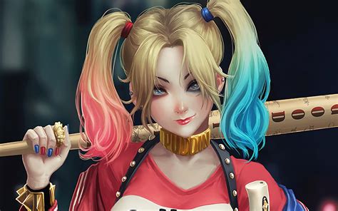 Harley Quinn Anime Wallpaper