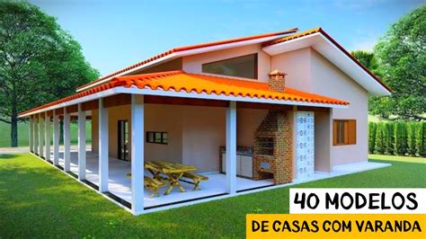 CASA PEQUENA VARANDA 40 Modelos De Casas Simples E Bonitas YouTube