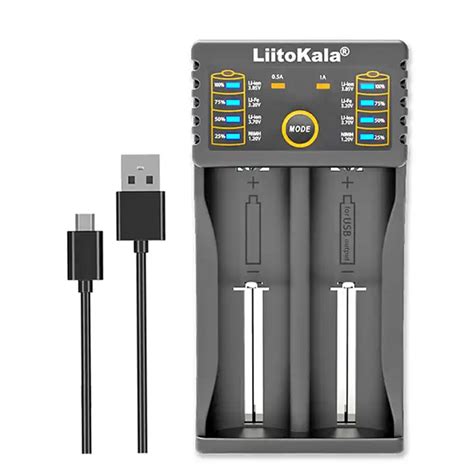 Liitokala Small And Light Lii Charger Support Lifepo V Li Ion