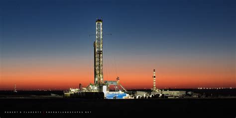 Handp Rig 393 Handp Drilling Midland Texas Sunrise Medium Format High