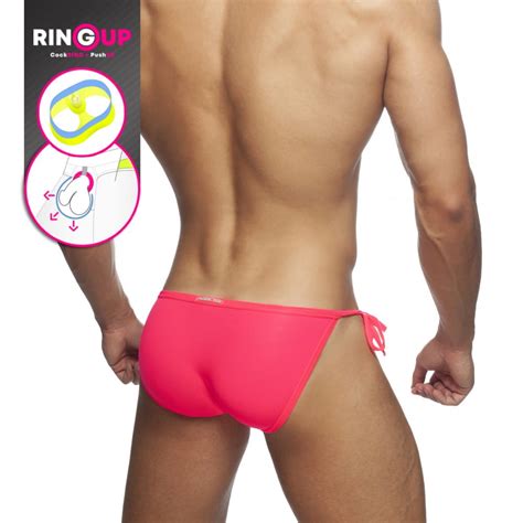 Addicted RING UP SWIM BIKINI ADS246 C 34 Bright Pink Masculo Addicted