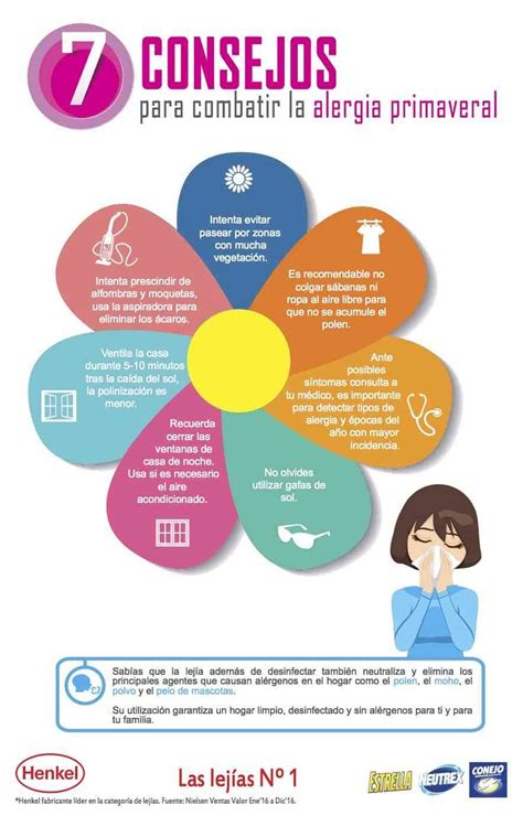 7 Consejos Para Combatir La Alergia Primaveral Infografías