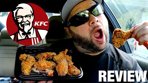 Kfc Hot And Spicy Chicken Wings Food Review Youtube