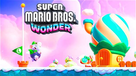 Super Mario Bros Wonder Uncut Gameplay Fluff Puff Peaks Palace