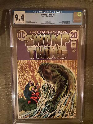 Swamp Thing 1972 1 CGC 9 4 1st Appearance Of Alec And Linda Holland