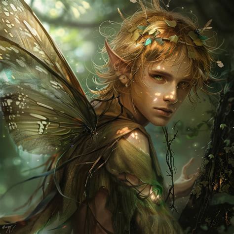 Male Fairy By Purplerhino On Deviantart