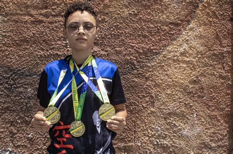 Atletas De Equipamentos Sociais S O Medalhistas Em Campeonato