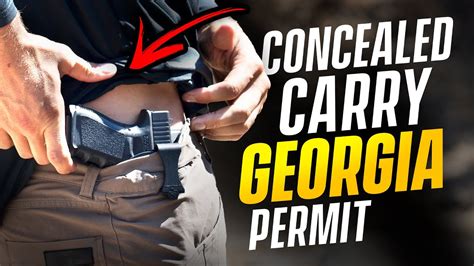 How To Get Your Georgia Concealed Carry Permit Updated Youtube