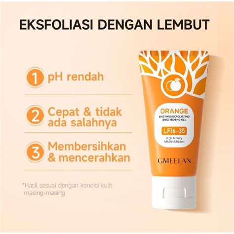 Jual GMEELAN SEA BUCKTHORN GLUTA WHITENING LAZY CREAM 30GR ORANGE