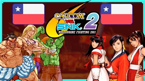 Capcom Vs SNK 2 The Roka VS CachuThor FLYCAST FIGHTCADE 2