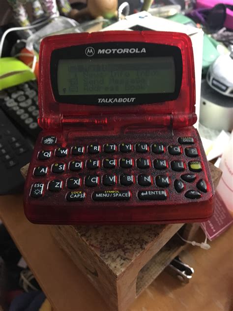 This two-way beeper/pager from 2001 : r/mildlyinteresting