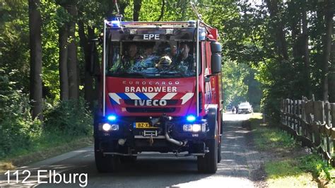 X Peloton Zeer Grote Bosbrand In Oldebroek Politie Brandweer