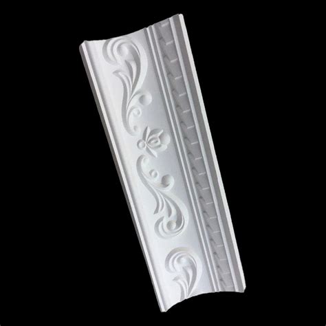 White Ceiling Gypsum Cornice Type Of Cornices Coving Cornices Size