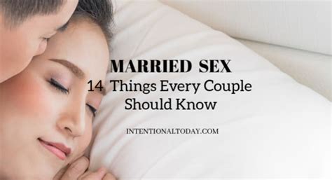 Married Sex 14 Things Couples Should Know About Pleasurable Sex